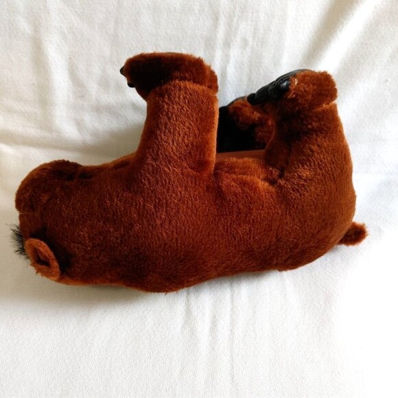 Vintage Classic Toy Company Bear  Brown Realistic Plush Stuffed Animal - Picture 3 of 5